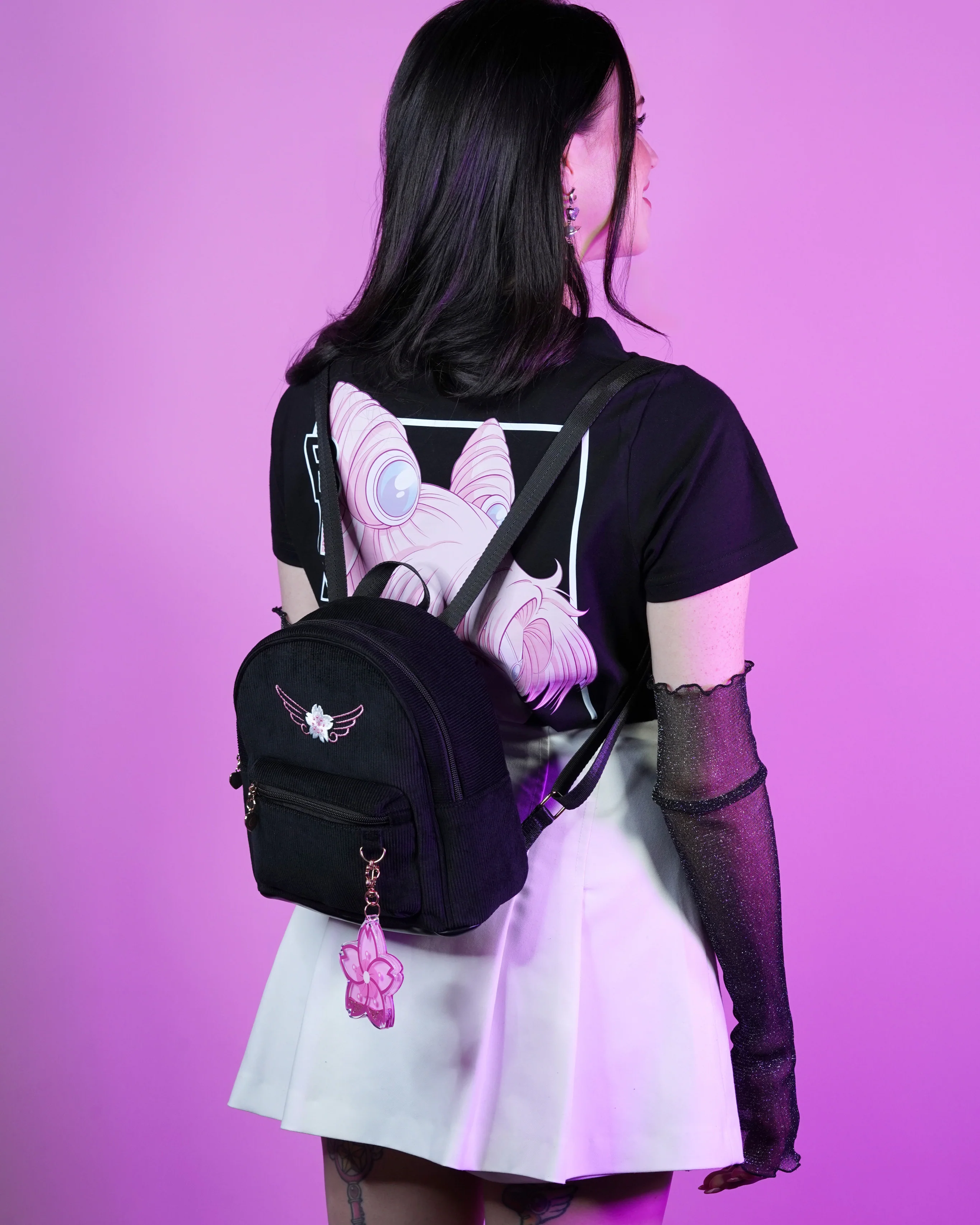 black MOON T-SHIRT - Image 2