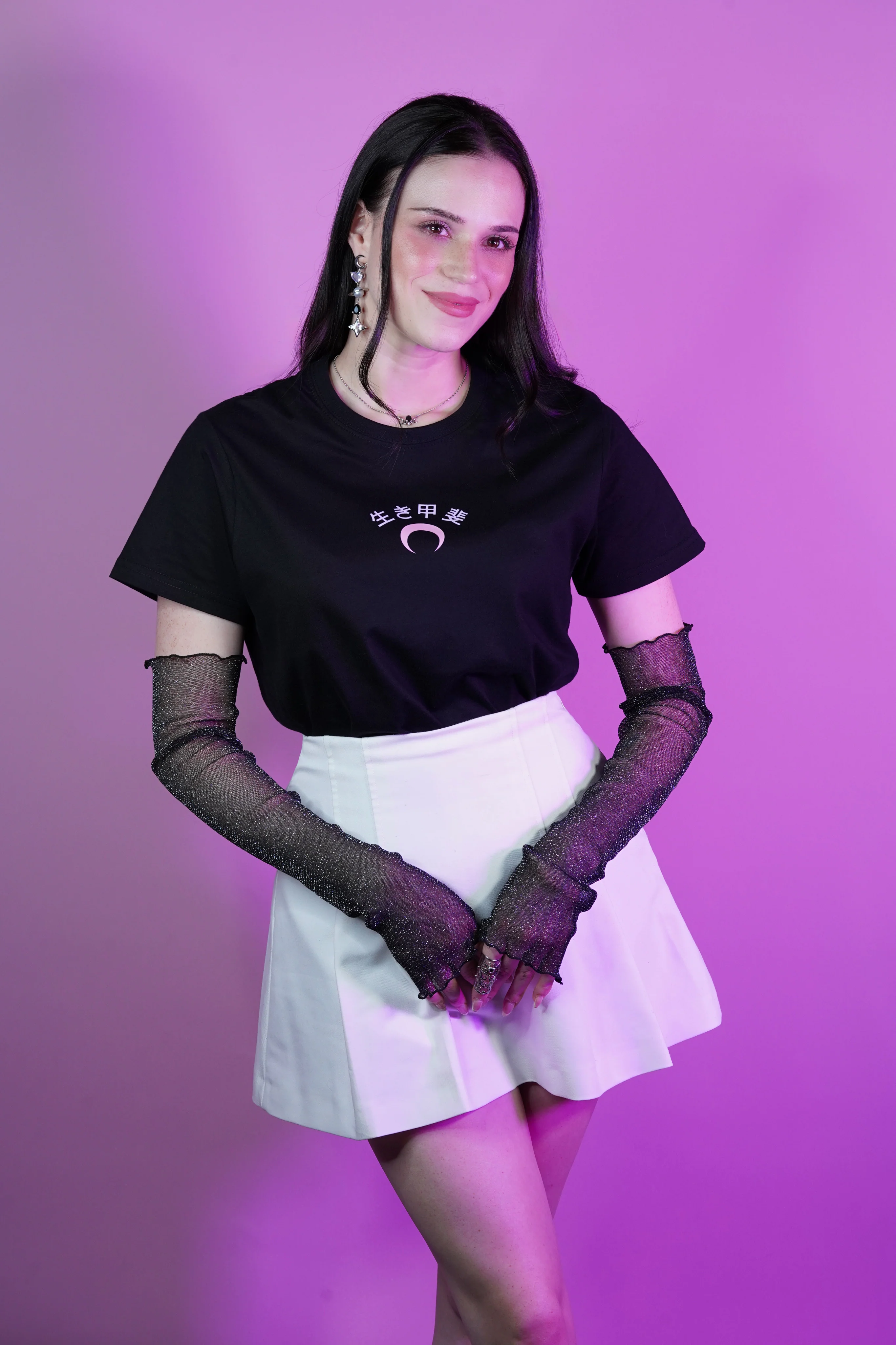 black MOON T-SHIRT - Image 3