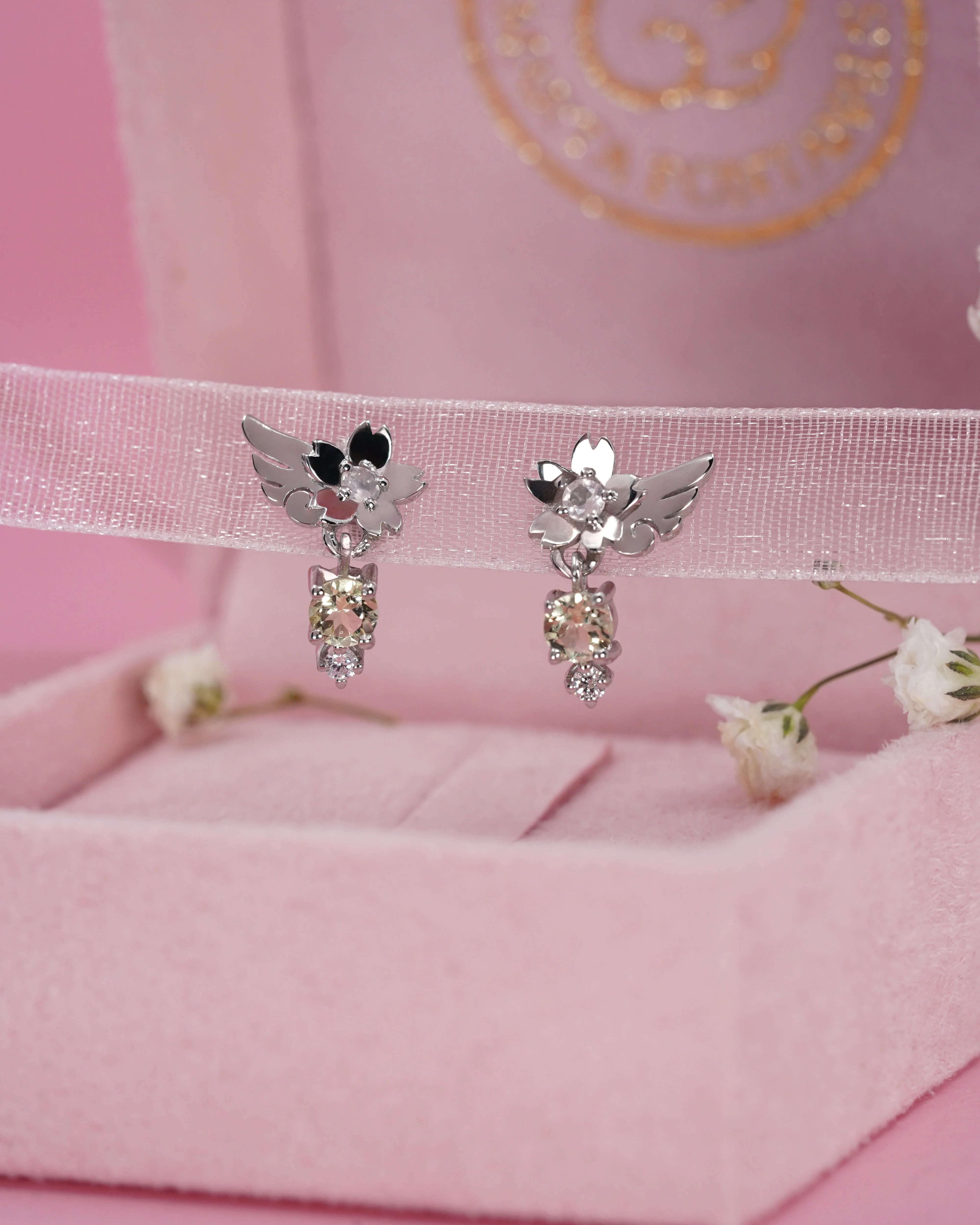Bloomlight earrings
