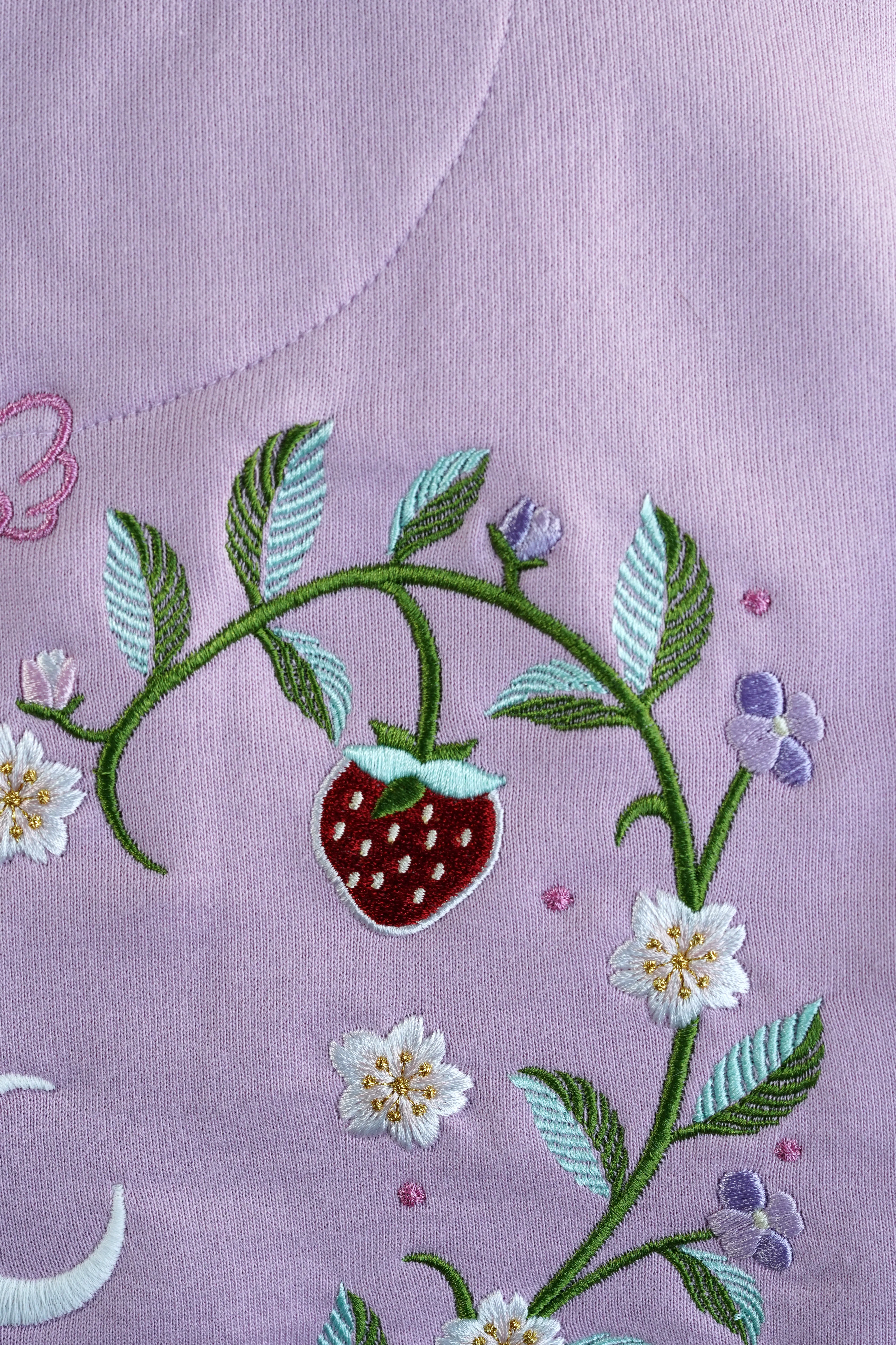 Luminescent Bloomy Heart - Embroidery Sweater - Image 15