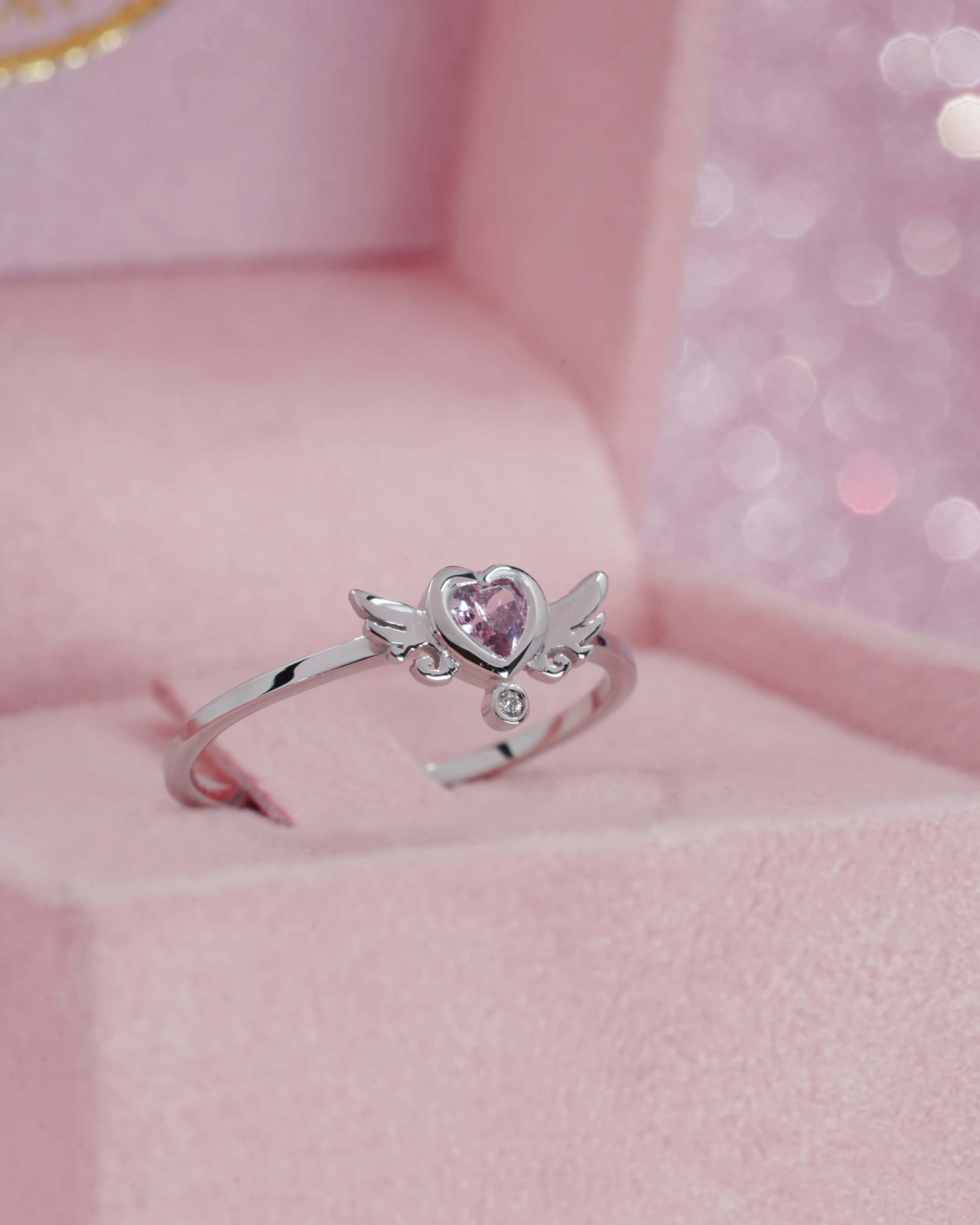 lovely heart ring - Image 4