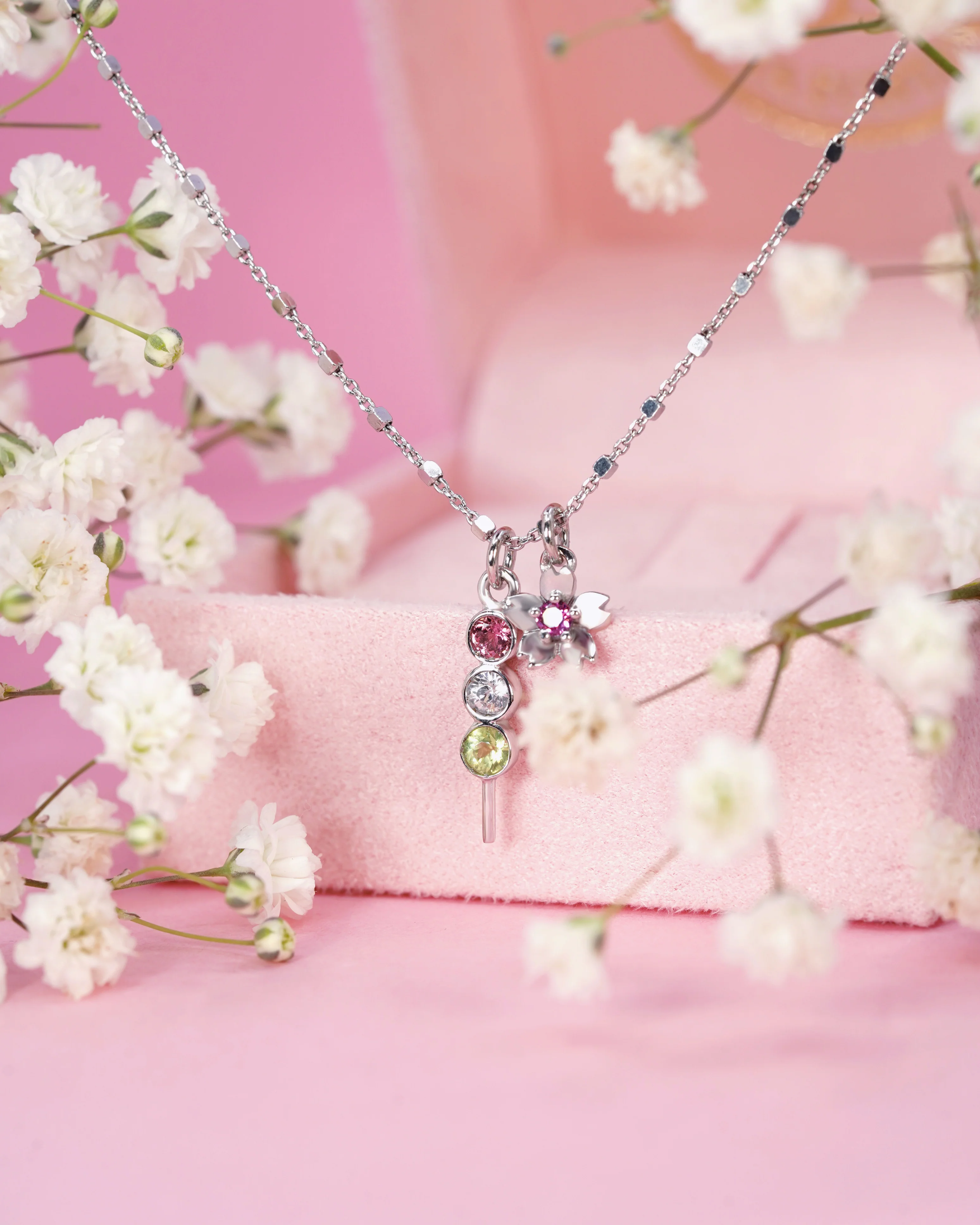 Cherry Dango necklace - Image 7