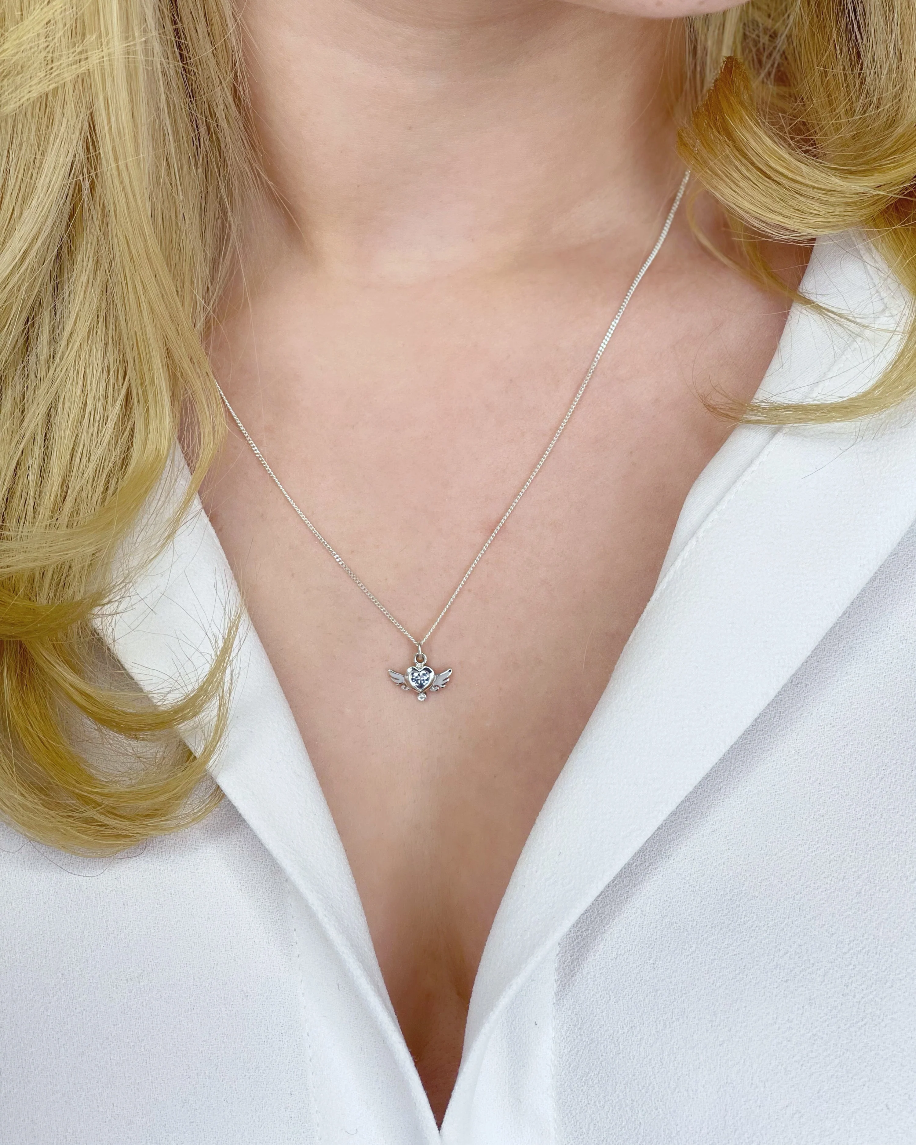 lovely heart necklace - Image 3