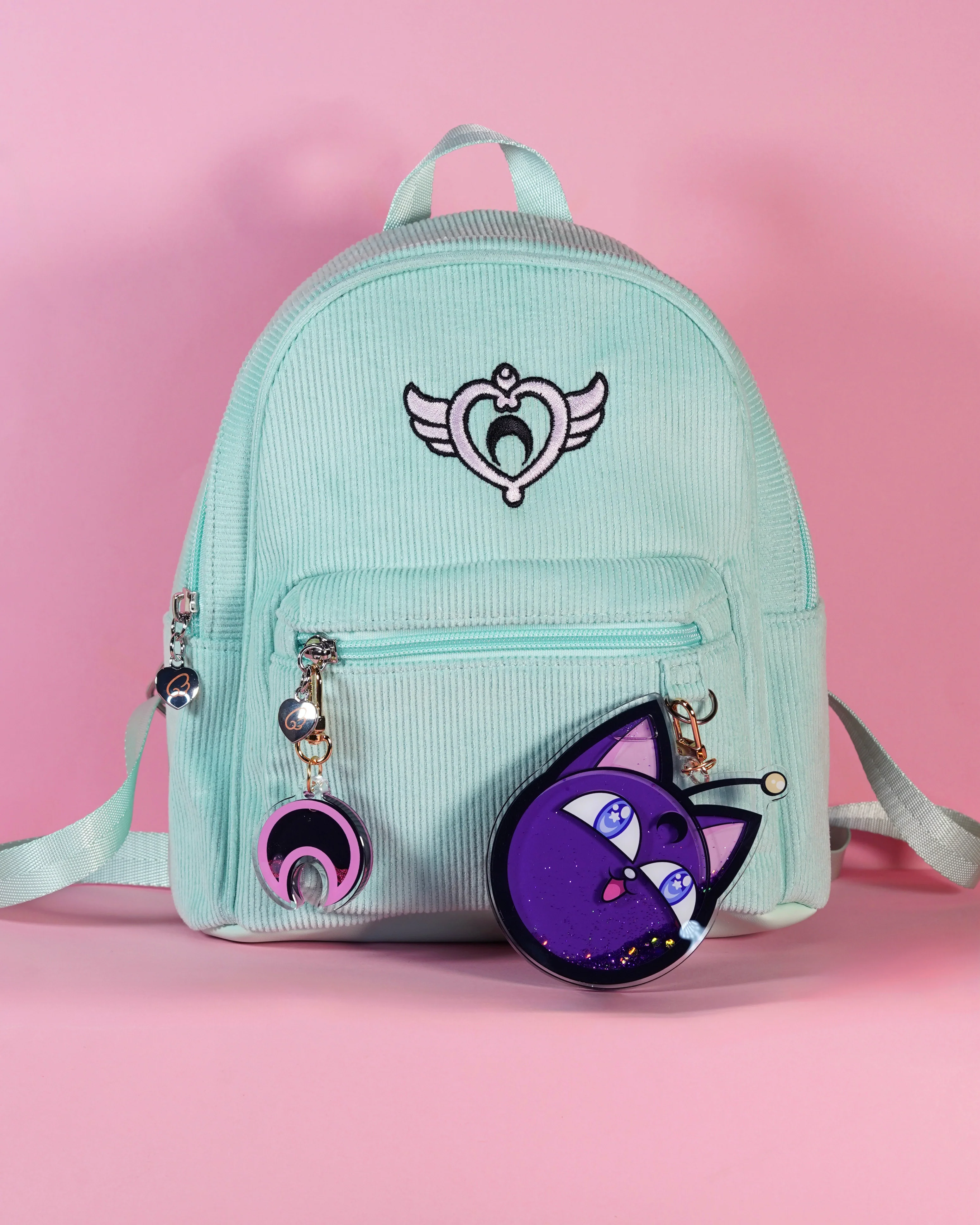 Mini DARK MOON bagpack (MINT) - Image 5