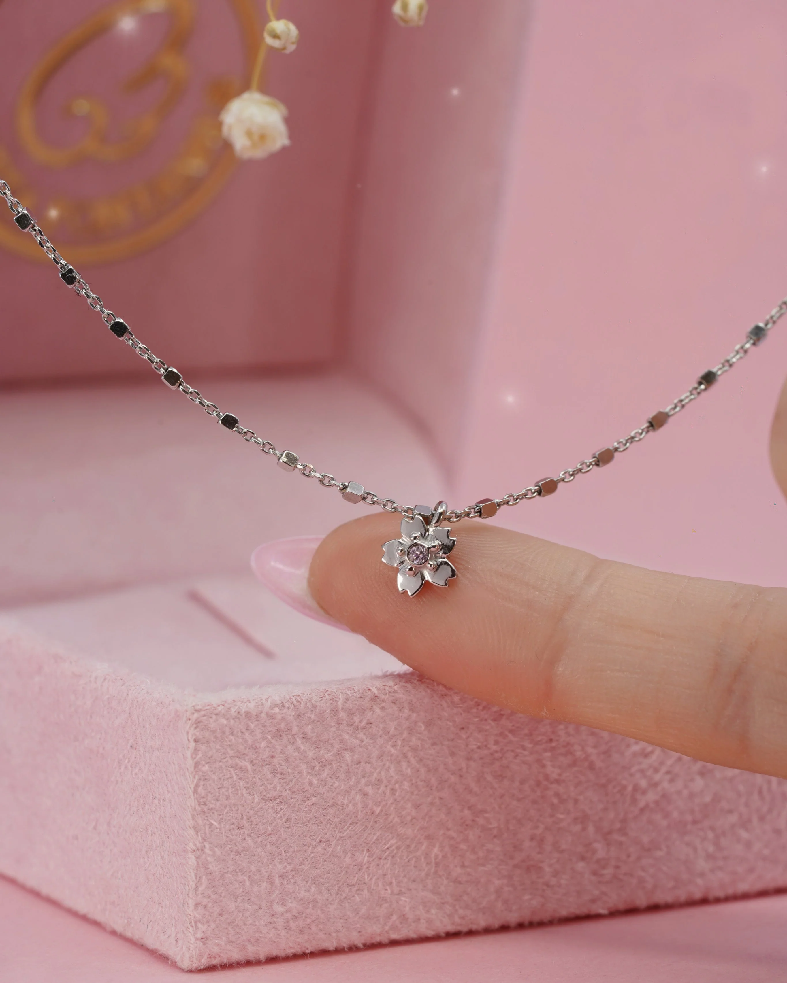 mini sakura choker - Image 2