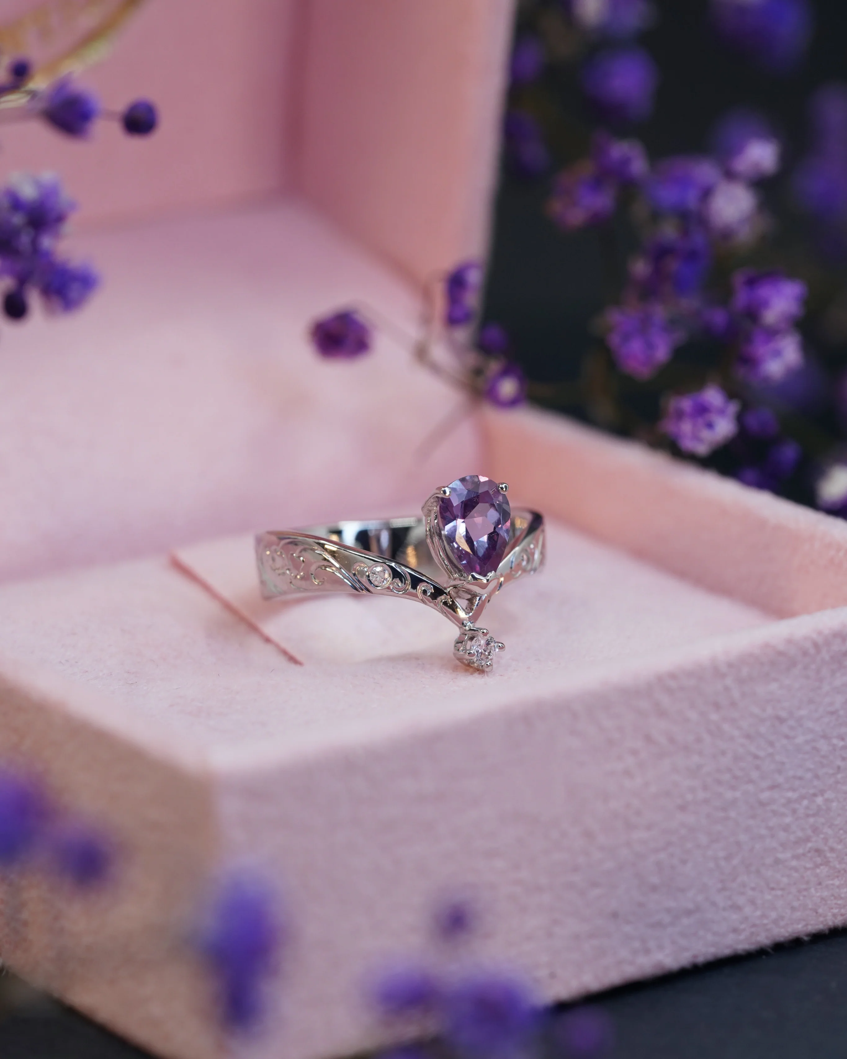Mystica Nox tiara - Alexandrite editon